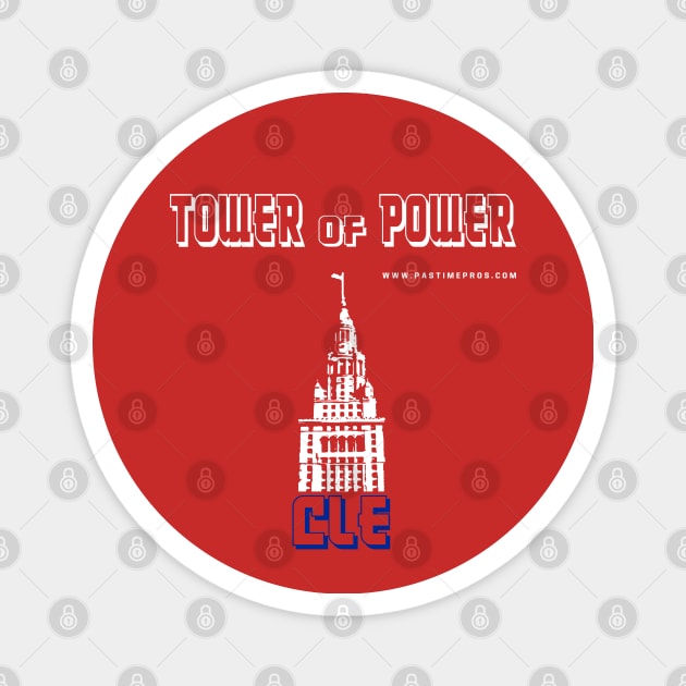 Tower of Power Cleveland Ohio Terminal Tower Magnet by Pastime Pros